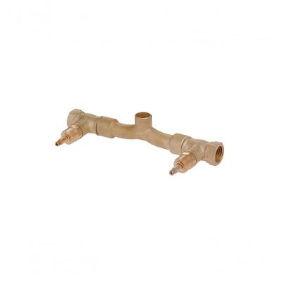 Base Misturadora Docolbase para Banheira Ou Chuveiro com Acabamento Bronze em Latão Docol 00169300
