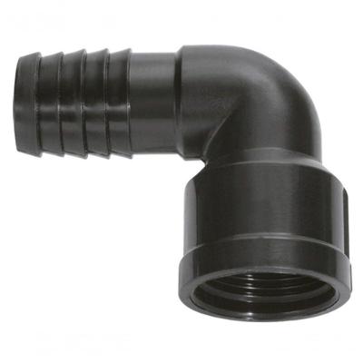 Conexão de Polietileno Joelho 90° Interno 1 para Jardim Preto Amanco 4CM