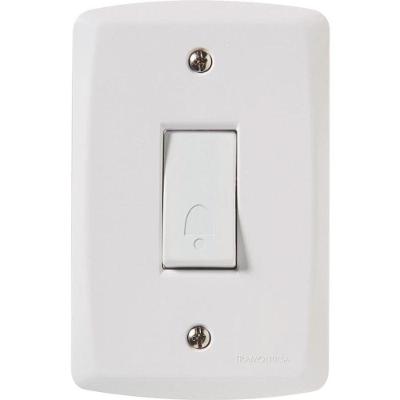 Conjunto de Pulsador de Campainha Lux2 com Sistema Modular Branco Tramontina 10A 250V