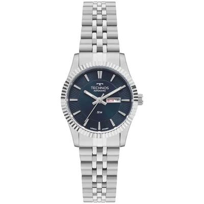 Relógio Feminino 6T51AA-1A Automático em Aço Inox Prata Technos