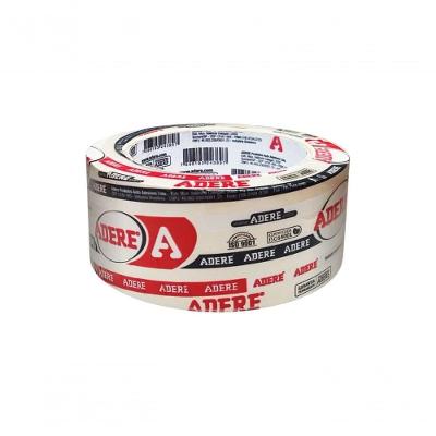 Fita Crepe Adere Uso Geral Bege Palha com Adesivo Acrílico 18MM 50M