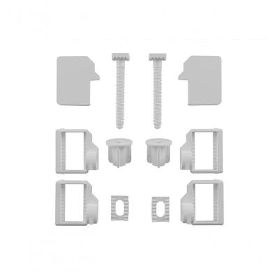 Kit de Fixação para Assento Sanitário TPKPFU*BR1 Plástico Branco Astra
