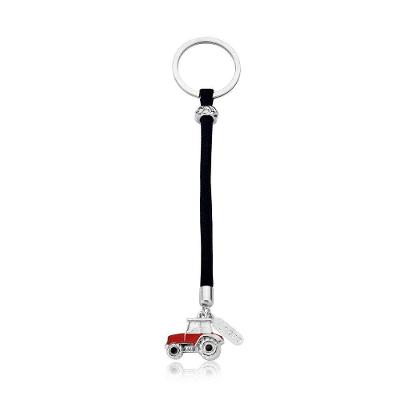 Chaveiro VL Accessoires VLVL340-vm Paracord e Inox Trator Vermelho Masculino