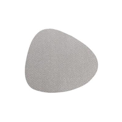 Jogo Americano Ritmo Impermeável 100% PVC para Mesa Cinza Uzoo 4 UNI