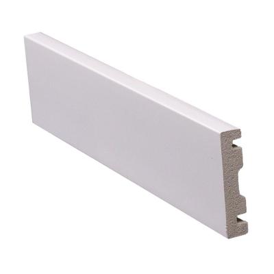 Guarnição Poliestireno Liso Branco Resistente à Umidade Finottato 240CM
