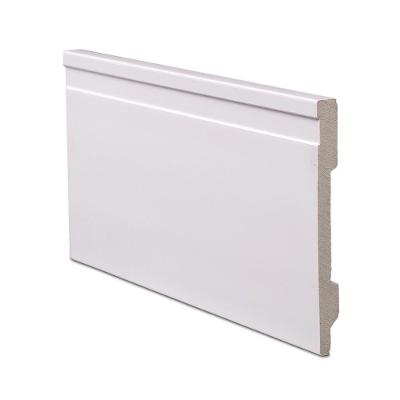 Rodapé Frisado Poliestireno Resistente à Umidade Branco Finottato 240CM