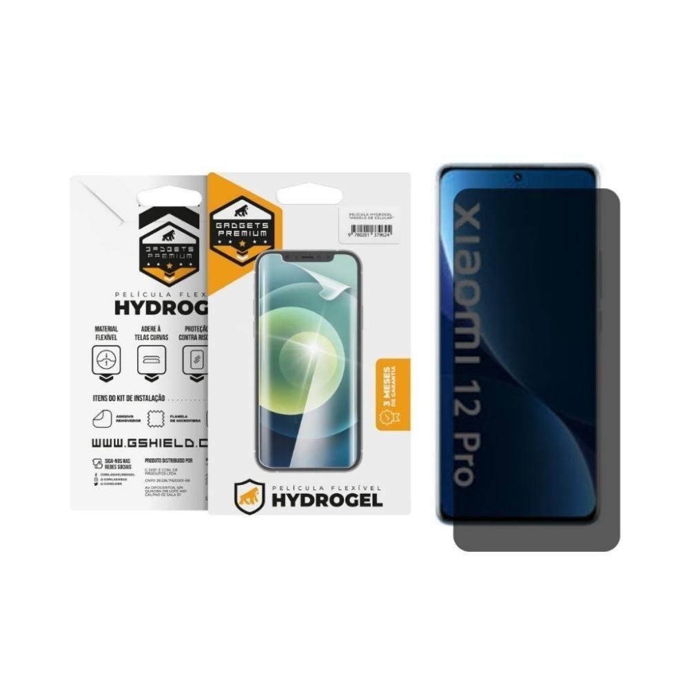 Película Para Xiaomi 12 Pro - Privacidade Hydrogel - Gshield - 1