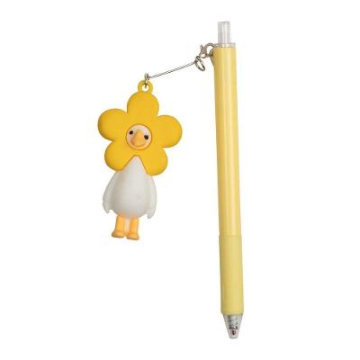 Caneta Pingente Pato Imaginarium PI7550Y com Ponta Fina 1 Unidade