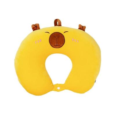 Almofada de Pescoço PI7716Y Conforto e Fofura Amarelo Imaginarium