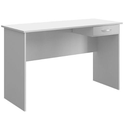 Mesa para Computador Mali Moderno 1 Gaveta MDP 120CM Branco Moblis Móveis