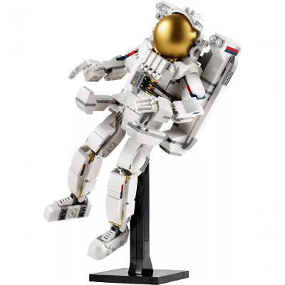Brinquedo de Montar 31152 Astronauta Espacial 3 em 1 com Transformação Branco Lego 647 PEÇAS