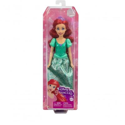Boneca Disney Princesa Ariel Mattel Hlw10 Articulada Vermelho