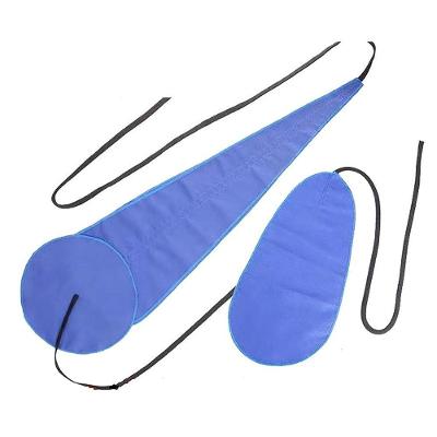 Kit Pano de Limpeza para Sax Alto Tenor Soprano e Clarinete Cinza Lade 2 Unidades