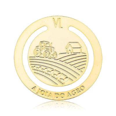 Marcador de Páginas VL Accessoires VLVL588 com Revestimento em Ouro 4CM Dourado