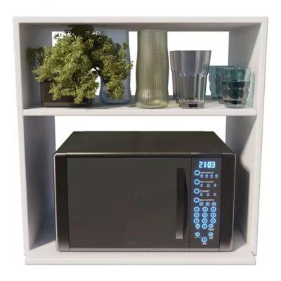 Organizador de Cozinha Suspenso Micro-Duplo para Pratos e Copos Aramado sem Fundo Branco Technox