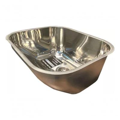 Tanque Quadrado 40L Apoio Aço Inox Multi Processos Fácil Limpeza Inox Technox
