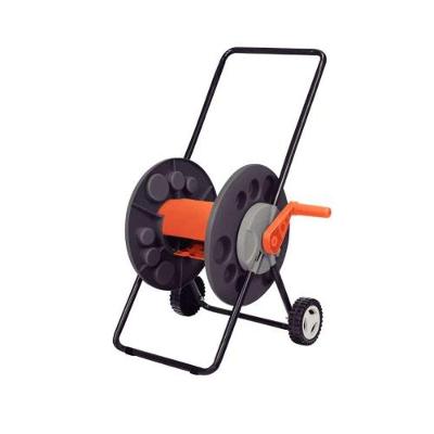 Enrolador de Mangueira Tramontina 1-2'' Até 55 Metros com Rodinhas e Engates Rápidos Bivolt