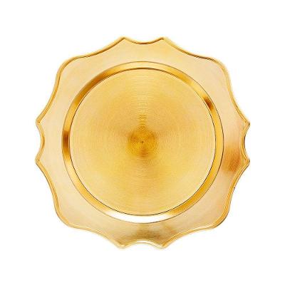 Sousplat Galles Louis Decoração em Polipropileno (Plástico) e Carbono de Cálcio para Mesa de Jantar