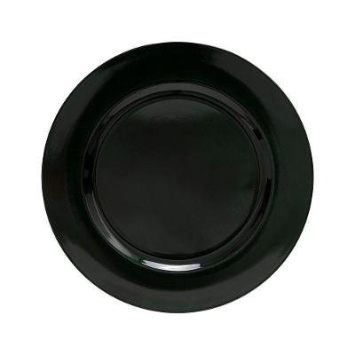 Sousplat Basic 6 Peças em Polipropileno (Plástico) e Carbono de Cálcio Decorativo Verde Copa & Cia