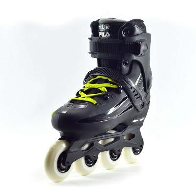 Patins Fila NRK FUN Profissional Freestyle com Rodas 80mm-84A Preto Fila 80MM