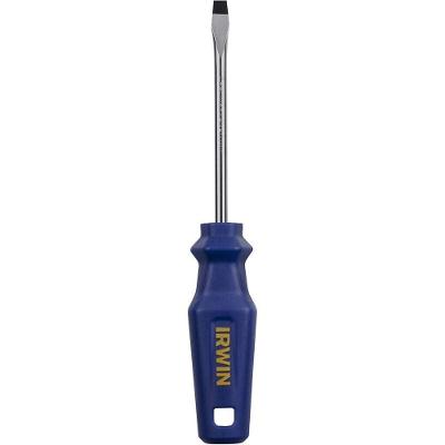 Chave de Fenda 1864171 Haste em Cromo-Vanádio Cabo Trilobular Prata e Azul Irwin