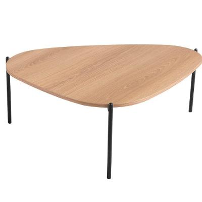 Mesa de Centro Hanover Orgânico MDF Aço 77CM Artesano Móveis