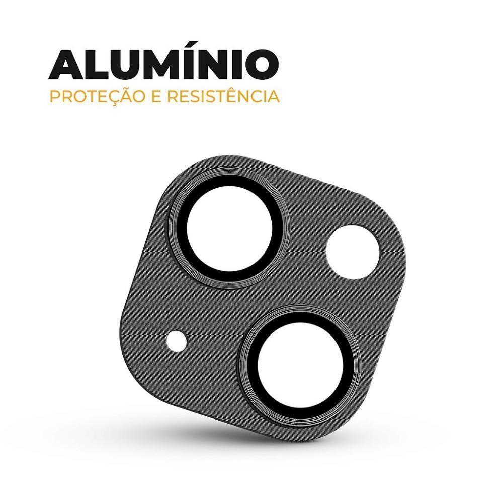 Protetor De Lente De Câmera De Alumínio Para Iphone 14 Plus - Preta - Gshield - 6