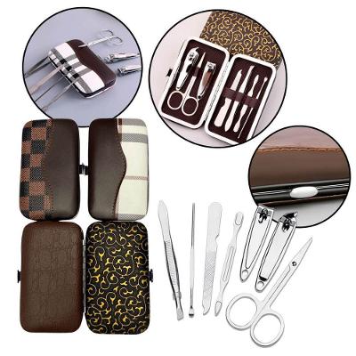 Kit Manicure Portátil 7 Peças Aço Inoxidável com Estojo Ltomex
