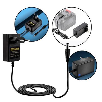 Carregador 21V Recarga Rápida com Indicador de Carga Bivolt Bomvink