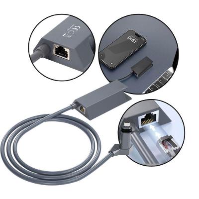 Adaptador Ethernet V2 Gen2 1 Gbps Conexão RJ45 Plug And Play Starlink