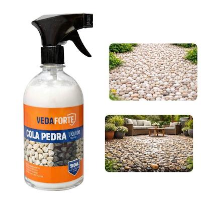 Fixador para Pedras Cola Veda Forte Nanotecnologia Transparente Vbrasil 500ML