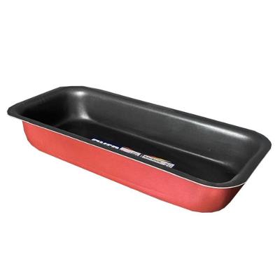 Forma de Pão Starflon Antiaderente Aço Cozinha Vermelho Over
