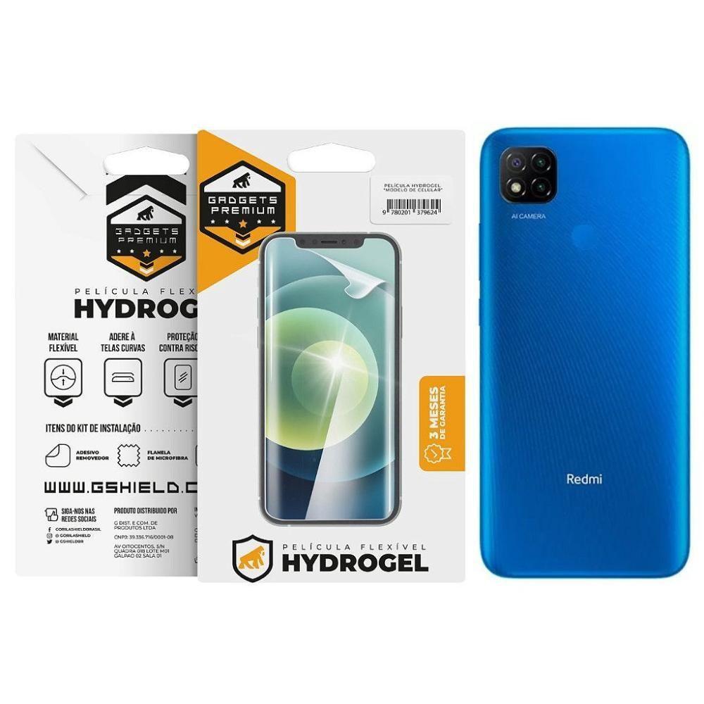 Película Para Xiaomi Redmi 9C - Traseira Hydrogel Hd- Gshield - 1