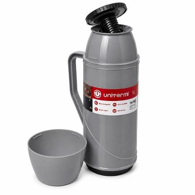 Garrafa Roma Conservação de Bebidas Plástico Resistente Sistema Antigota para Casa e Trabalho
