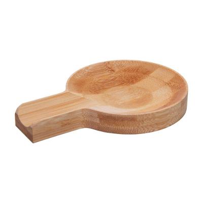 Utensílio de Cozinha Descanso para Colher Bambu Natural Resistente Amadeirado Wolff