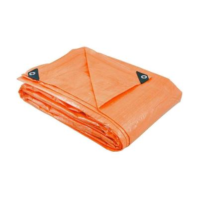 Lona de Polietileno VDO2250 com Ilhoses Espessura 150 Micra Laranja Vonder 300CM X 300CM
