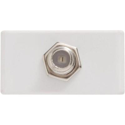 Módulo para Tomada TV SAT Coaxial Direta Branco Tramontina 5CM