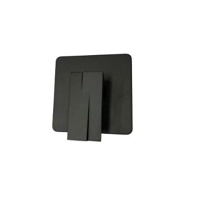 Acabamento Monocomando Quadrado Preto Fosco com Design Moderno e Durabilidade RR Metais 15CM