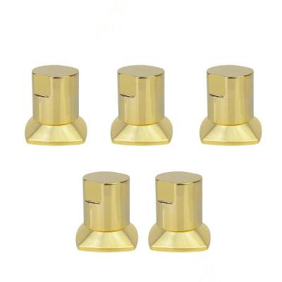 Acabamento para Registro Dourado Ouro RR Metais 5 UND Compatível com Deca Docol MEBER