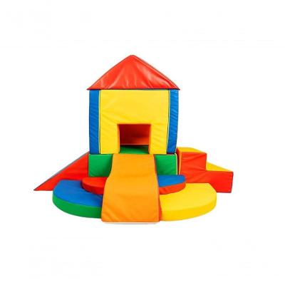 Circuito Casinha de Espuma Seguro e Divertido Design Modular Multicor Reichel Brinquedos 15 PEÇAS