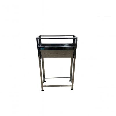 Churrasqueira a Carvão Portátil Aço Inox com Grelha e Espeto Inox Metal Aço