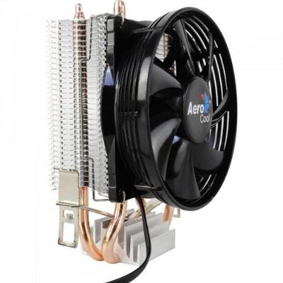 Cooler para Processador Verkho 2 com Dissipação em Cobre Preto Aerocool 800~2000 RPM