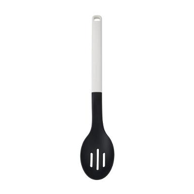 Colher Perfurada Kitchenaid para Servir Nylon e ABS Livre de BPA Cabo Ergonômico Multiuso Branco