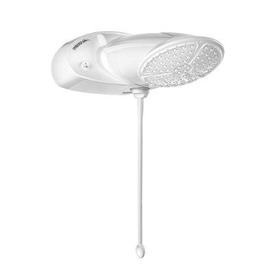 Chuveiro Ducha Eletrônica Top Jet Turbo 6800W Instalação de Parede com Pressurizador Branco