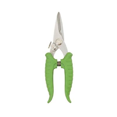 Tesoura de Poda para Ramos Modelo 8 Polegada com Trava 19cm com Mola de Retorno Cabo Ergonômico