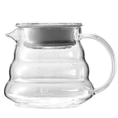 Jarra de Vidro Colmeia para Servir V60-01 360ML com Tampa Daysbrasil
