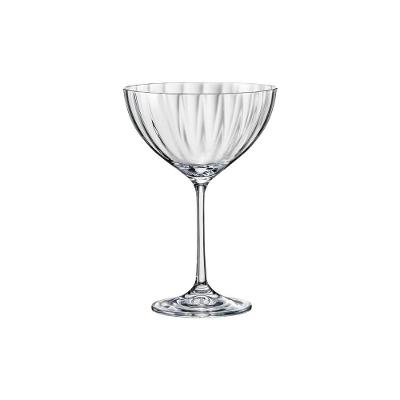 Taça para Espumante Dream Vintage em Cristal Ecológico Transparente com Textura Linear Haus Concept