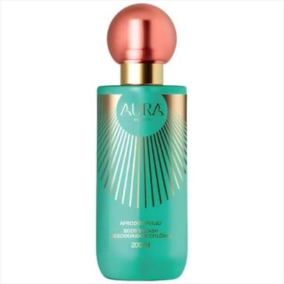 Body Splash Afrodite Petals Feminino Floral Frutada 200ML Aura Beauty