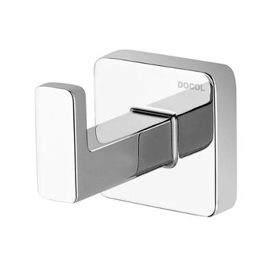 Cabide Pendurador Trip com Design Luxuoso para Banheiro Chrome Docol