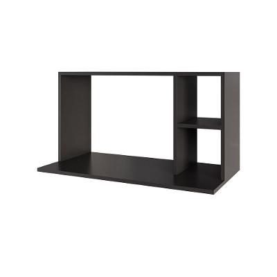 Suporte para Micro-ondas Laila sem Porta MDP 42CM Preto SSX Multicoisas